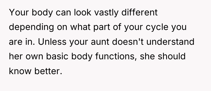 Your body can look vastly different depending on what part...