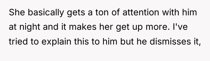 She basically gets a ton of attention with him at...