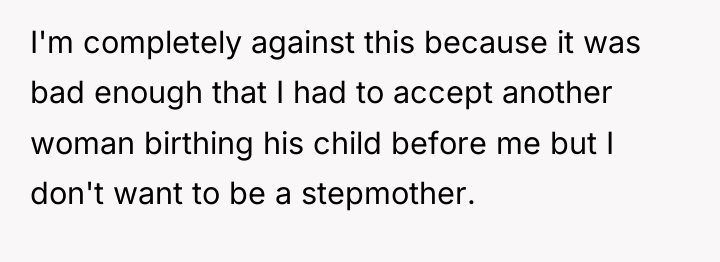 I'm completely against this because it was bad enough that...