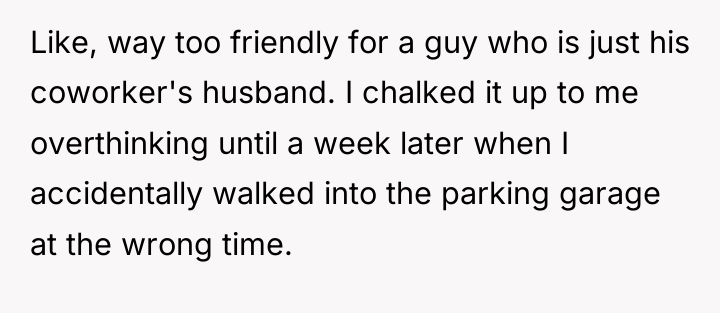 Like, way too friendly for a guy who is just...