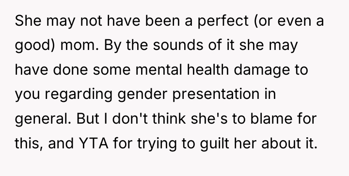 She may not have been a perfect (or even a...