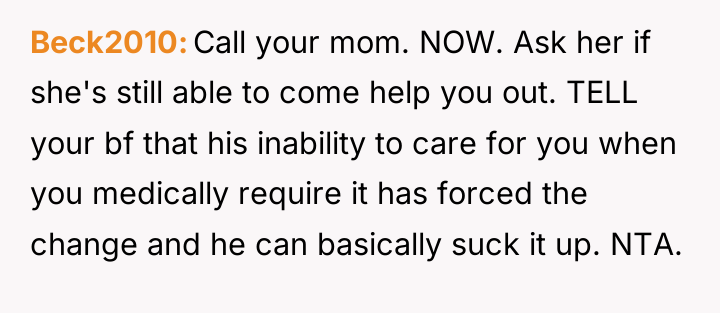 Beck2010 Call your mom. NOW. Ask her if she's still...