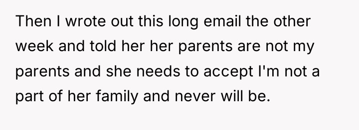 Then I wrote out this long email the other week...