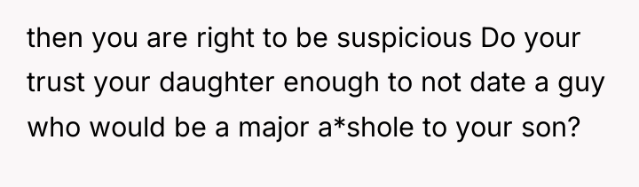 then you are right to be suspicious Do your trust...