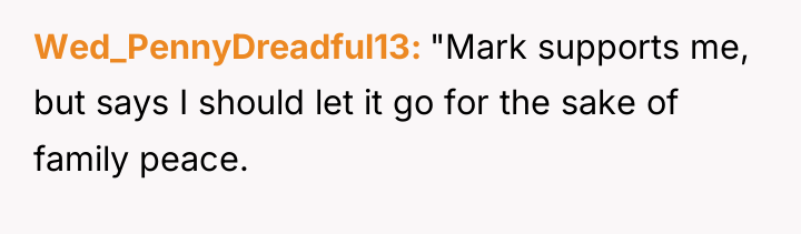 Wed_PennyDreadful13 "Mark supports me, but says I should let it...