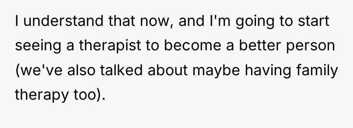 I understand that now, and I'm going to start seeing...