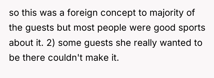 so this was a foreign concept to majority of the...
