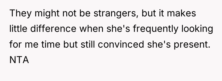 They might not be strangers, but it makes little difference...