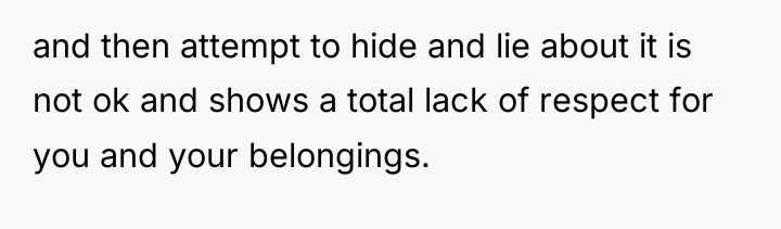 and then attempt to hide and lie about it is...