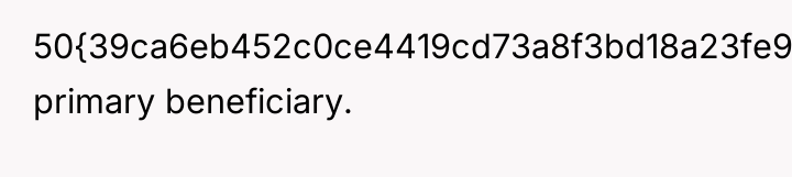 50{39ca6eb452c0ce4419cd73a8f3bd18a23fe95ab4febb092bc2ab1b542eeea82f} primary beneficiary.