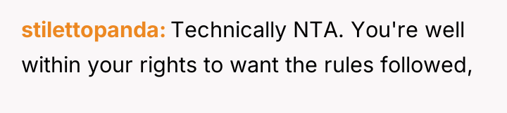stilettopanda Technically NTA. You're well within your rights to want...