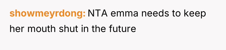 showmeyrdong NTA emma needs to keep her mouth shut in...