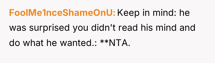 FoolMe1nceShameOnU Keep in mind: he was surprised you didn't read...