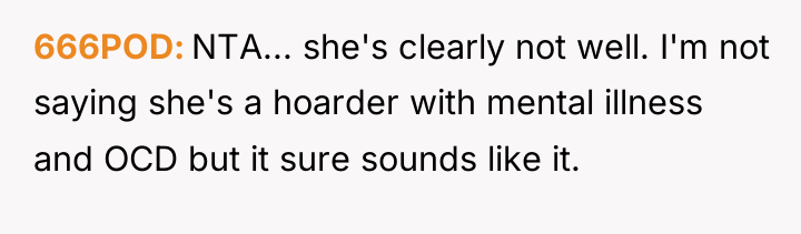 666POD NTA... she's clearly not well. I'm not saying she's...