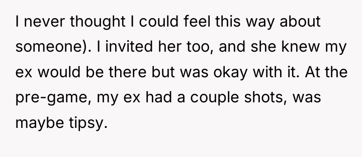 I never thought I could feel this way about someone)....