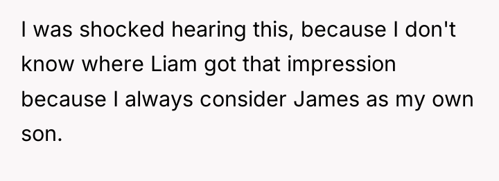 I was shocked hearing this, because I don't know where...