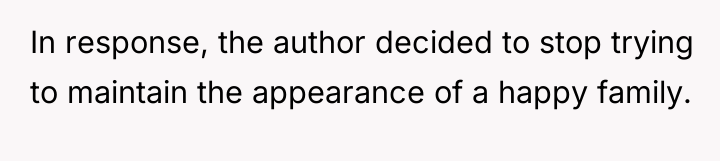 In response, the author decided to stop trying to maintain...
