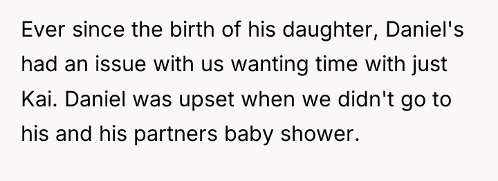 Ever since the birth of his daughter, Daniel's had an...