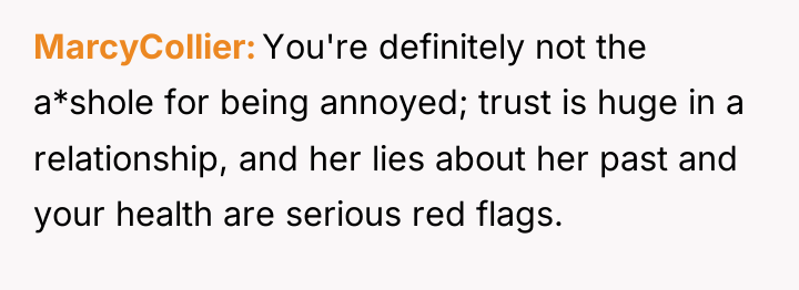 MarcyCollier You're definitely not the a*shole for being annoyed; trust...