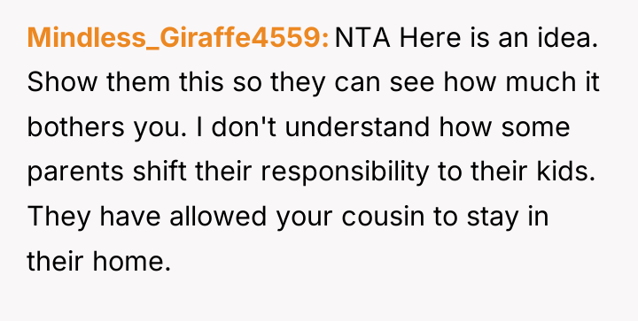 Mindless_Giraffe4559 NTA Here is an idea. Show them this so...