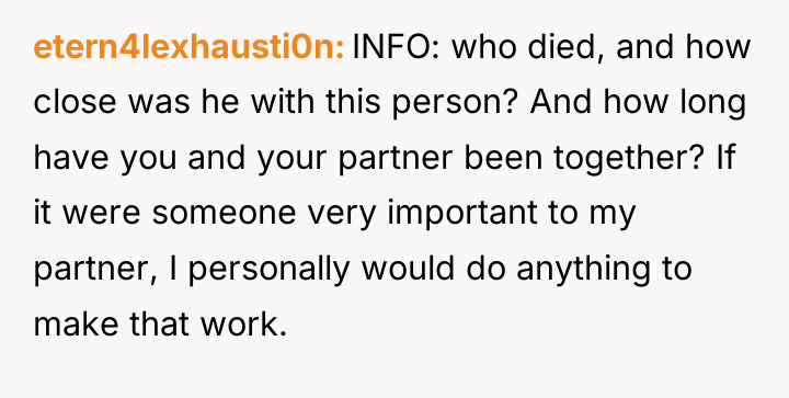 etern4lexhausti0n INFO: who died, and how close was he with...