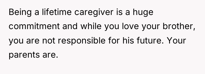 Being a lifetime caregiver is a huge commitment and while...