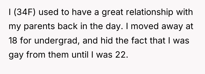 I (34F) used to have a great relationship with my...