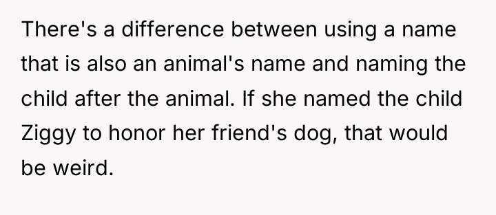 There's a difference between using a name that is also...