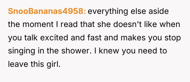 SnooBananas4958 everything else aside the moment I read that she...