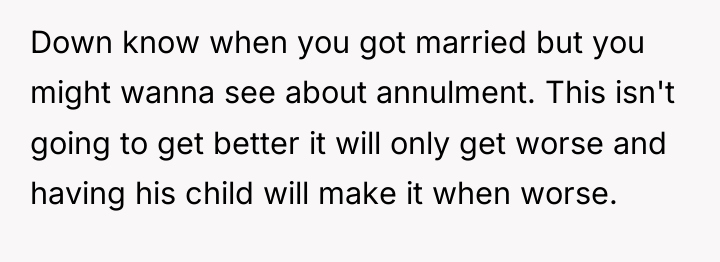 Down know when you got married but you might wanna...