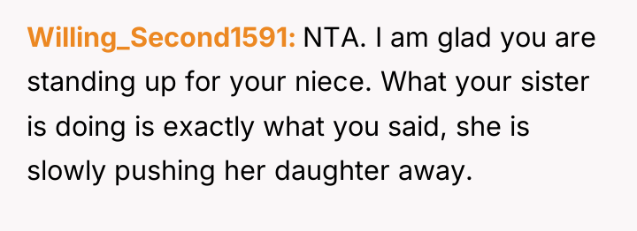 Willing_Second1591 NTA. I am glad you are standing up for...