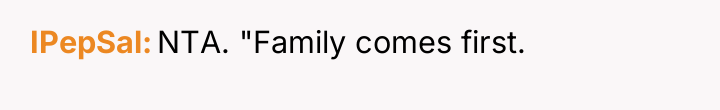 IPepSal NTA. "Family comes first.