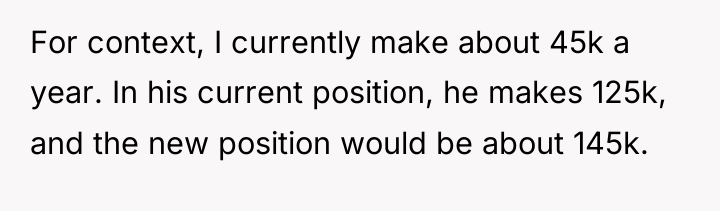 For context, I currently make about 45k a year. In...
