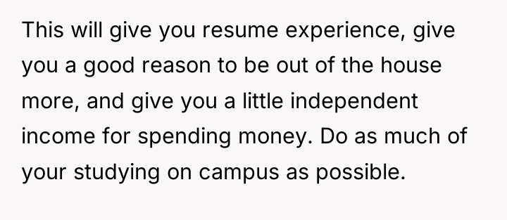 This will give you resume experience, give you a good...