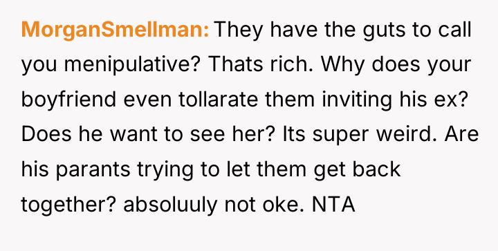MorganSmellman They have the guts to call you menipulative? Thats...