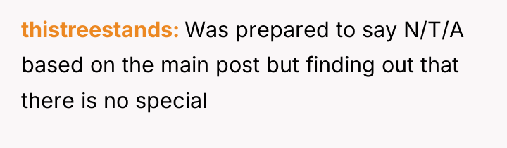 thistreestands Was prepared to say N/T/A based on the main...