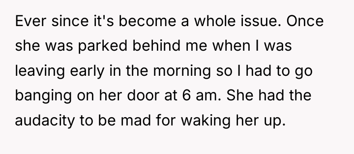 Ever since it's become a whole issue. Once she was...