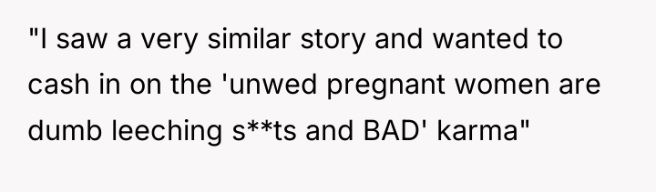 "I saw a very similar story and wanted to cash...