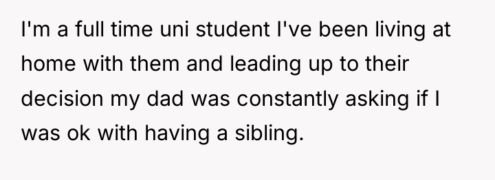I'm a full time uni student I've been living at...