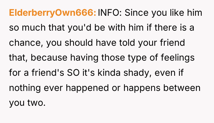 ElderberryOwn666 INFO: Since you like him so much that you'd...