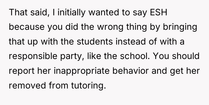 That said, I initially wanted to say ESH because you...