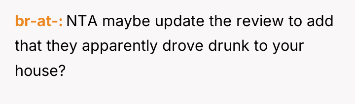 br-at- NTA maybe update the review to add that they...