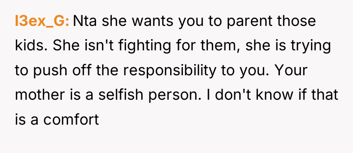 l3ex_G Nta she wants you to parent those kids. She...