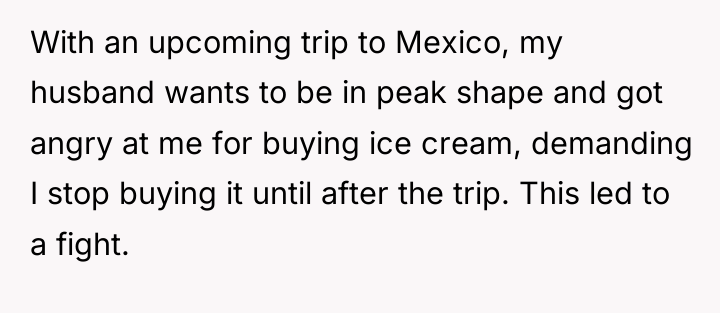 With an upcoming trip to Mexico, my husband wants to...