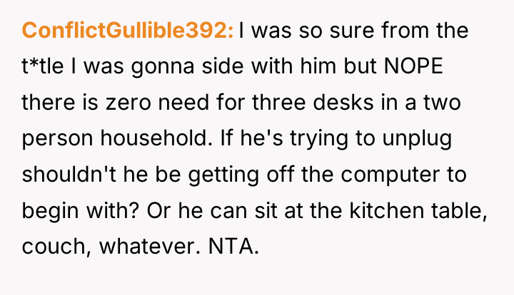 ConflictGullible392 I was so sure from the t*tle I was...
