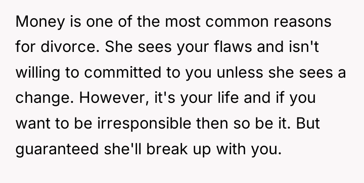 Money is one of the most common reasons for divorce....