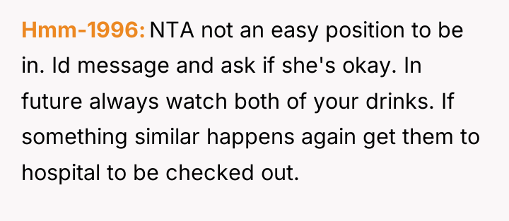 Hmm-1996 NTA not an easy position to be in. Id...