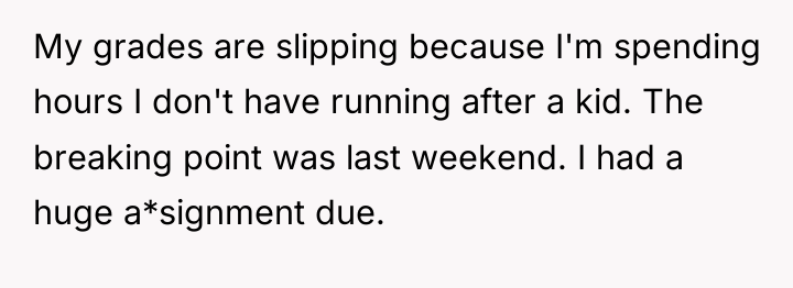 My grades are slipping because I'm spending hours I don't...