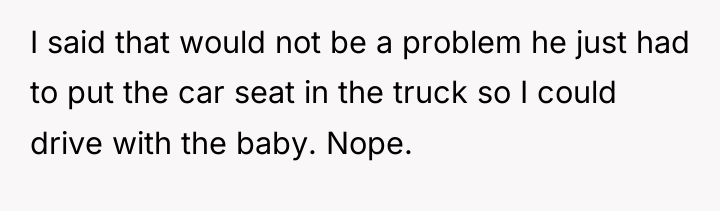 I said that would not be a problem he just...