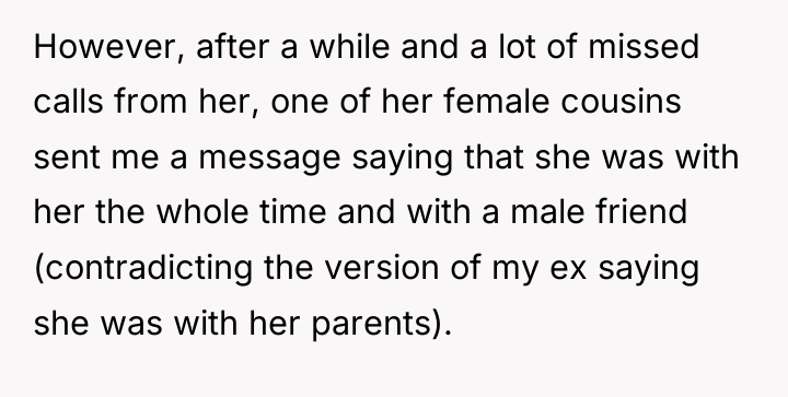 However, after a while and a lot of missed calls...